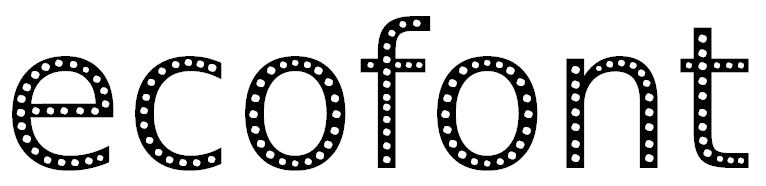 Ecofont