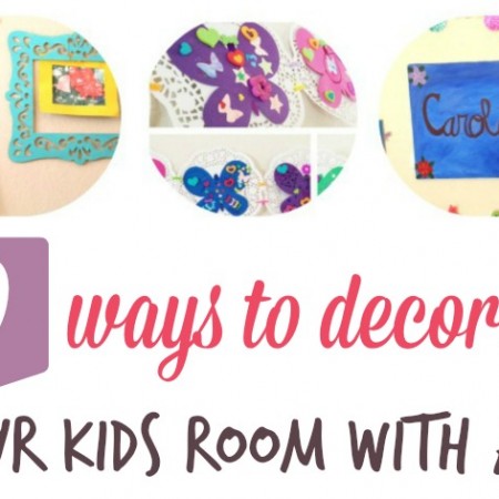 9 ways to decorate your kids room with art