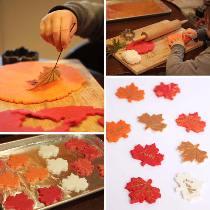 Make A Personalized Thanksgiving Keepsake DIY Salt Dough Place Cards
